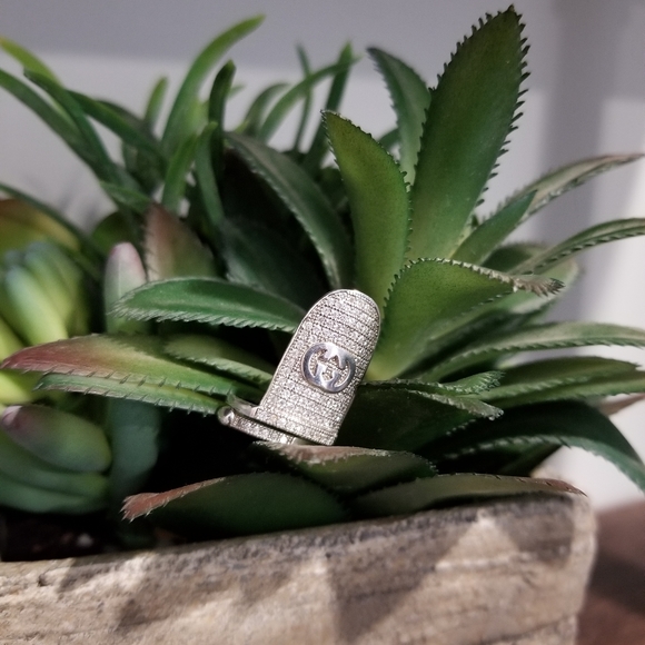 💎STERLING SILVER UNIQUE NAIL RING - Picture 7 of 8